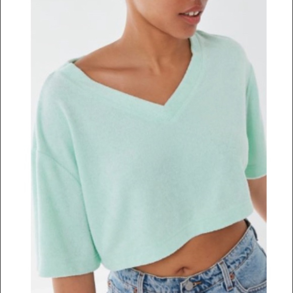 UO out from under terry cloth tshirt